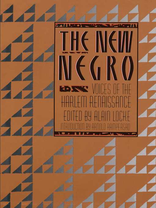 Title details for The New Negro by Alain Locke - Wait list
